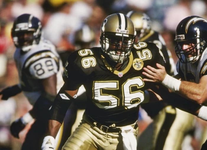 Former New Orleans Saints LB Pat Swilling. CREDIT: Saints Hall of Fame
